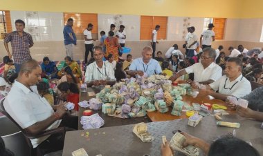 பிரசித்தி பெற்ற நாமக்கல் ஆஞ்சநேயர் கோயில் உண்டியல் என்னும் பணி | லட்சக்கணக்கில் குவிந்த காணிக்கை | namakkal