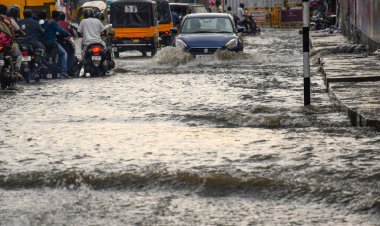 கனமழையால் சாலைகளில் சூழ்ந்த வெள்ளம் | salem | rain