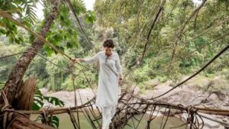 காடு மலை கடந்து சென்று, பழங்குடியினரை சந்தித்த பிரியங்கா காந்தி