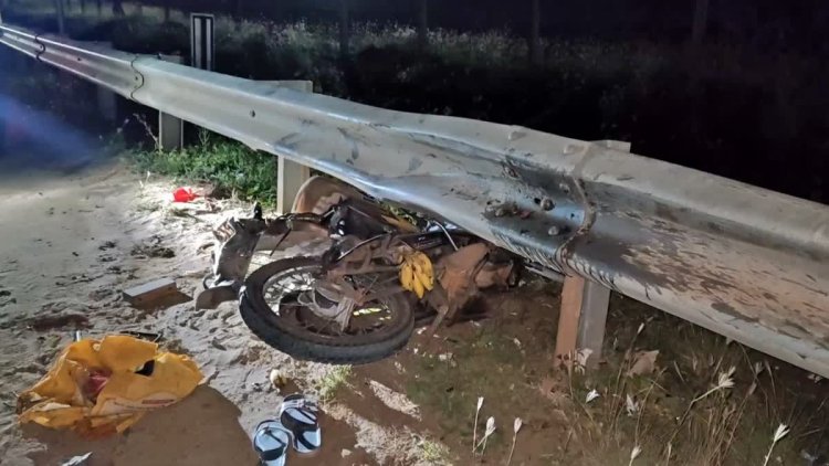 ஒரே பைக்கில் குடும்பமாக வந்த 5 பேர்! கோர விபத்தில் உயிரிழந்த தாத்தா மற்றும் பேத்தி!